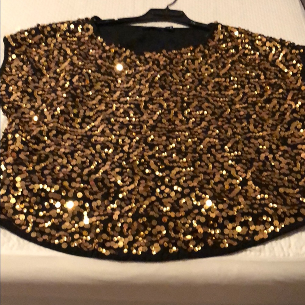 Eloquii sequin top